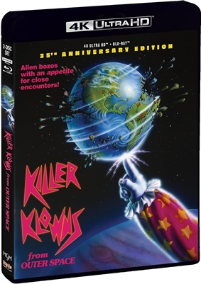 (Pre-order - ships 05/14/24) Killer Klowns From Outer Space 4K UHD Blu-ray (Rental)