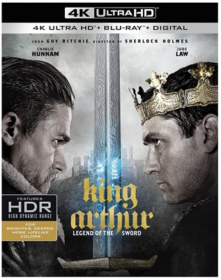 King Arthur: Legend of the Sword 4K UHD Blu-ray (Rental)