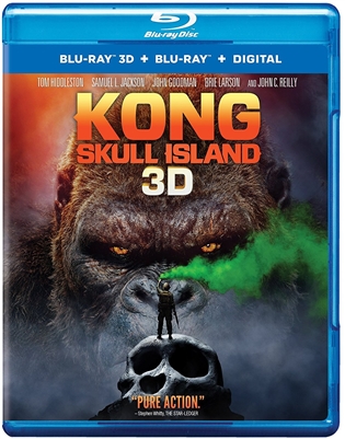 Kong Skull Island 3D Blu-ray (Rental)