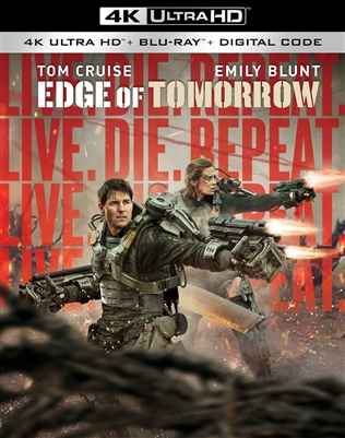 Live Die Repeat: Edge of Tomorrow 4K UHD 05/22 Blu-ray (Rental)