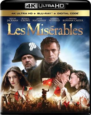 Les Miserables 4K 07/23 Blu-ray (Rental)