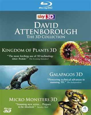 David Attenborough: Micro Monsters 3D Blu-ray (Rental)