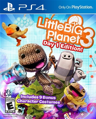 Little Big Planet 3 PS4 Blu-ray (Rental)