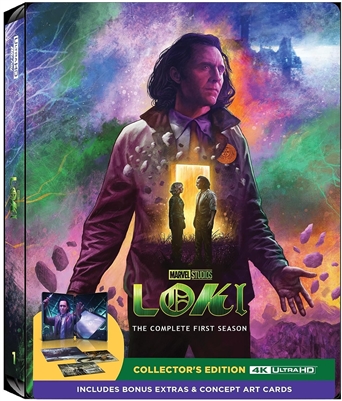 Loki : Season 1 Disc 1 4K UHD Blu-ray (Rental)