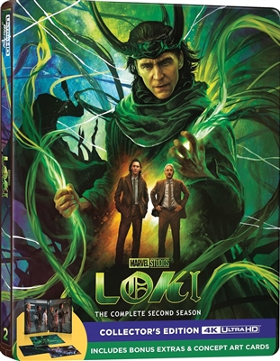 (Pre-order - ships 12/03/24) Loki: Season 2 Disc 1 4K UHD Blu-ray (Rental)