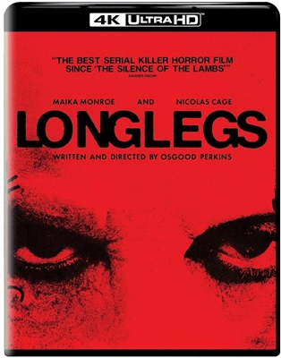 Longlegs 4K UHD 08/24 Blu-ray (Rental)