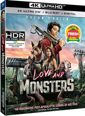 Love and Monsters 4K UHD 12/20 Blu-ray (Rental)