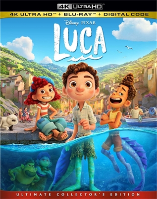 Luca 4K UHD 07/21 Blu-ray (Rental)