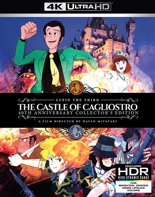 Lupin the 3rd: Castle of Cagliostro 4K UHD 01/21 Blu-ray (Rental)