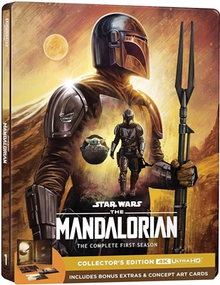 Mandalorian Season 1 Disc 1 4K UHD Blu-ray (Rental)