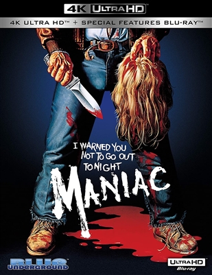 Maniac 4K UHD 04/20 Blu-ray (Rental)