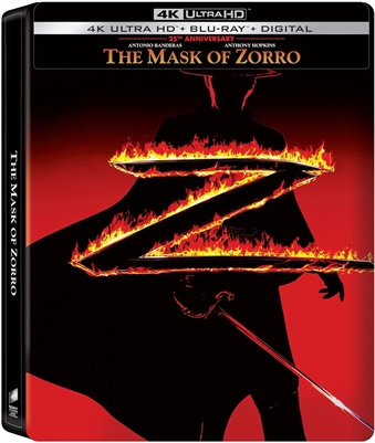 Mask of Zorro (25th Anniversary) 4K Blu-ray (Rental)