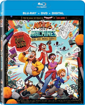 Mitchells Vs. the Machines 12/21 Blu-ray (Rental)