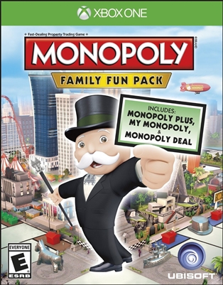 Monopoly Family Fun Pack Xbox One Blu-ray (Rental)