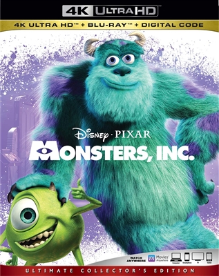 MONSTERS, INC. 4K 02/20 Blu-ray (Rental)