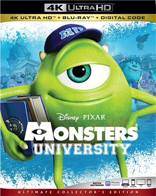 MONSTERS UNIVERSITY 4K 02/20 Blu-ray (Rental)