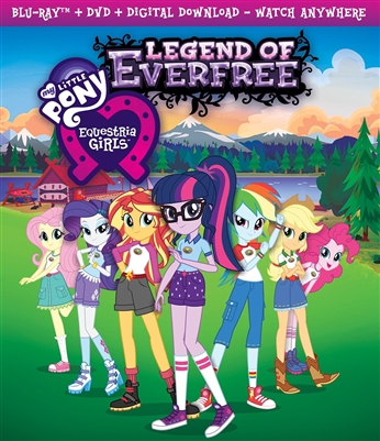 My Little Pony Equestria Girls: Legend of Everfree Blu-ray (Rental)