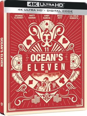 (Pre-order - ships 04/30/24) Ocean's Eleven 4K UHD 03/24 Blu-ray (Rental)