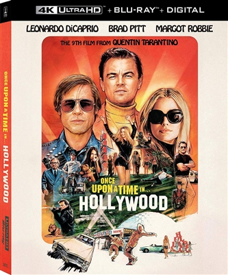 Once upon a Time in Hollywood 4K 10/19 Blu-ray (Rental)