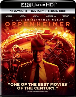 Oppenheimer 4K UHD 10/23 Blu-ray (Rental)