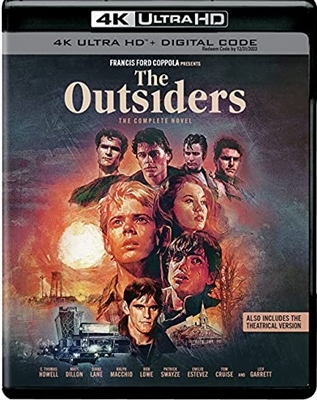 Outsiders: The Complete Novel 4K UHD 10/21 Blu-ray (Rental)