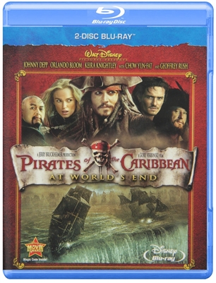 Pirates of the Caribbean: At World's End Blu-ray (Rental)