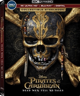 Pirates of the Caribbean: Dead Men Tell No Tales 4K Blu-ray (Rental)