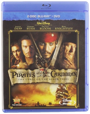 Pirates of the Caribbean: Curse of the Black Pearl BONUS Blu-ray (Rental)