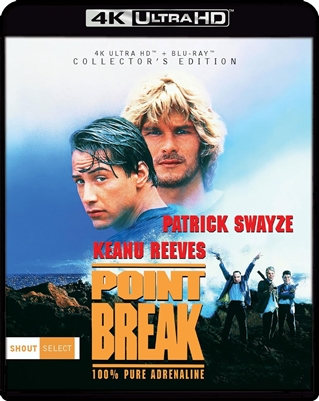 Point Break (1991) 4K 11/23 Blu-ray (Rental)