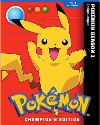 Pokemon: Indigo League - Season 1 Disc 1 Blu-ray (Rental)