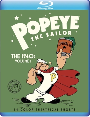 Popeye The Sailor: The 1940s Volume 1 Blu-ray (Rental)