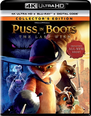 Puss in Boots: Last Wish 4K UHD 02/23 Blu-ray (Rental)