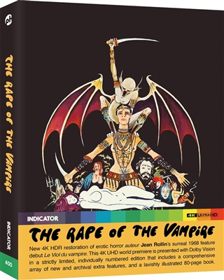 Rape of the Vampire 4K UHD 08/23 Blu-ray (Rental)