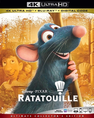 Ratatouille 4K UHD 07/19 Blu-ray (Rental)