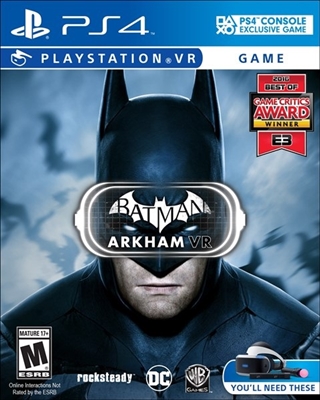 Batman: Arkham VR PS4 Blu-ray (Rental)