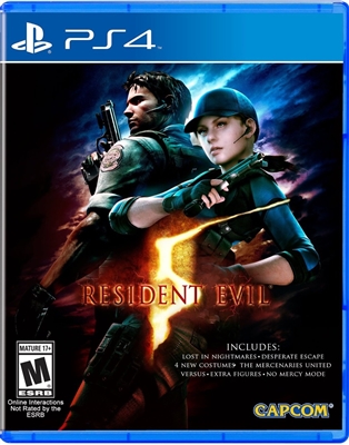 Resident Evil 5 - Standard Edition PS4 Blu-ray (Rental)