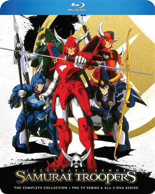 Samurai Troopers Ronin Warriors All 3 Ova Series Blu-ray (Rental)