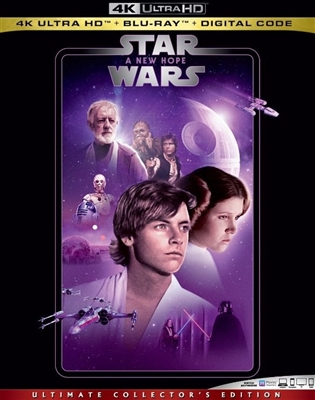 STAR WARS: A NEW HOPE 4K UHD 02/20 Blu-ray (Rental)