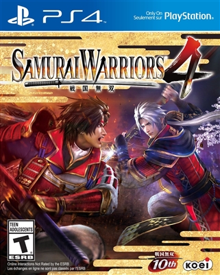 Samurai Warriors 4 PS4 Blu-ray (Rental)