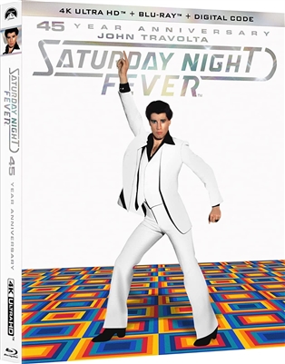 Saturday Night Fever 4K UHD 10/22 Blu-ray (Rental)