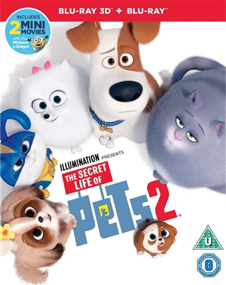 Secret Life of Pets 2 3D Blu-ray (Rental)