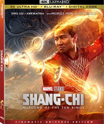 Shang-Chi and the Legend of the Ten Rings 4K UHD 10/21 Blu-ray (Rental)