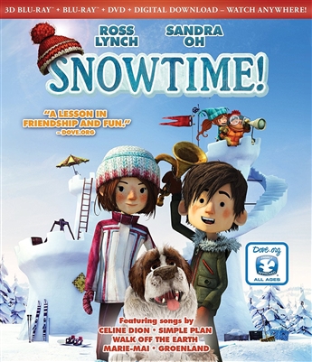 Snowtime 3D Blu-ray (Rental)