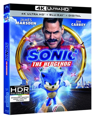 Sonic the Hedgehog 4K UHD 04/20 Blu-ray (Rental)