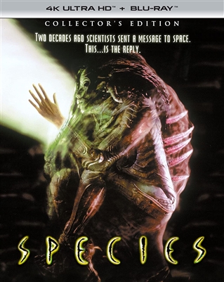 Species - Collector's Edition 4K UHD 05/22 Blu-ray (Rental)