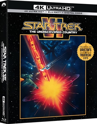 Star Trek VI: The Undiscovered Country 4K UHD 08/22 Blu-ray (Rental)