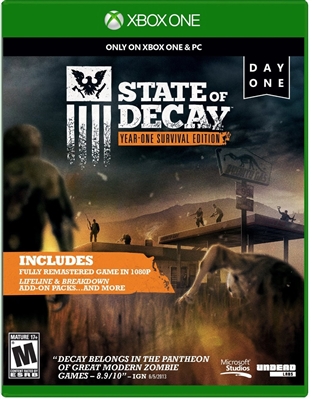State of Decay Xbox One Blu-ray (Rental)