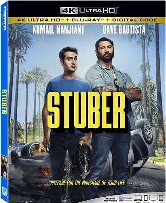 Stuber 4K UHD 09/19 Blu-ray (Rental)