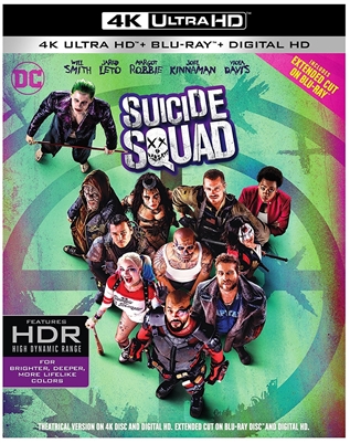 Suicide Squad 4K UHD Blu-ray (Rental)