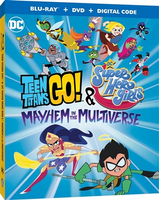 Teen Titans Go! & DC Super Hero Girls: Mayhem in the Multiverse 07/22 Blu-ray (Rental)